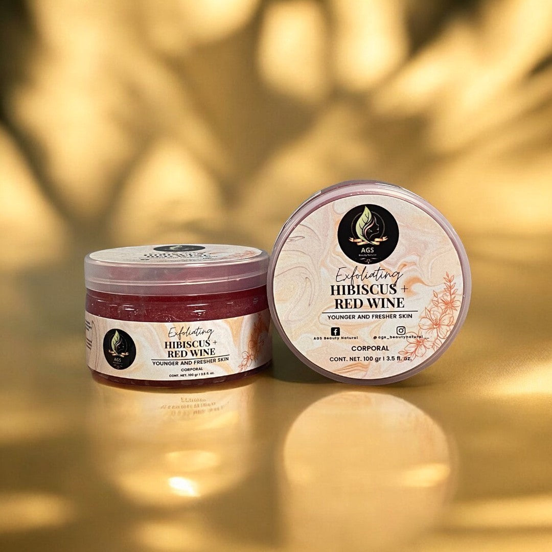 Exfoliating Hibiscus Red Wine